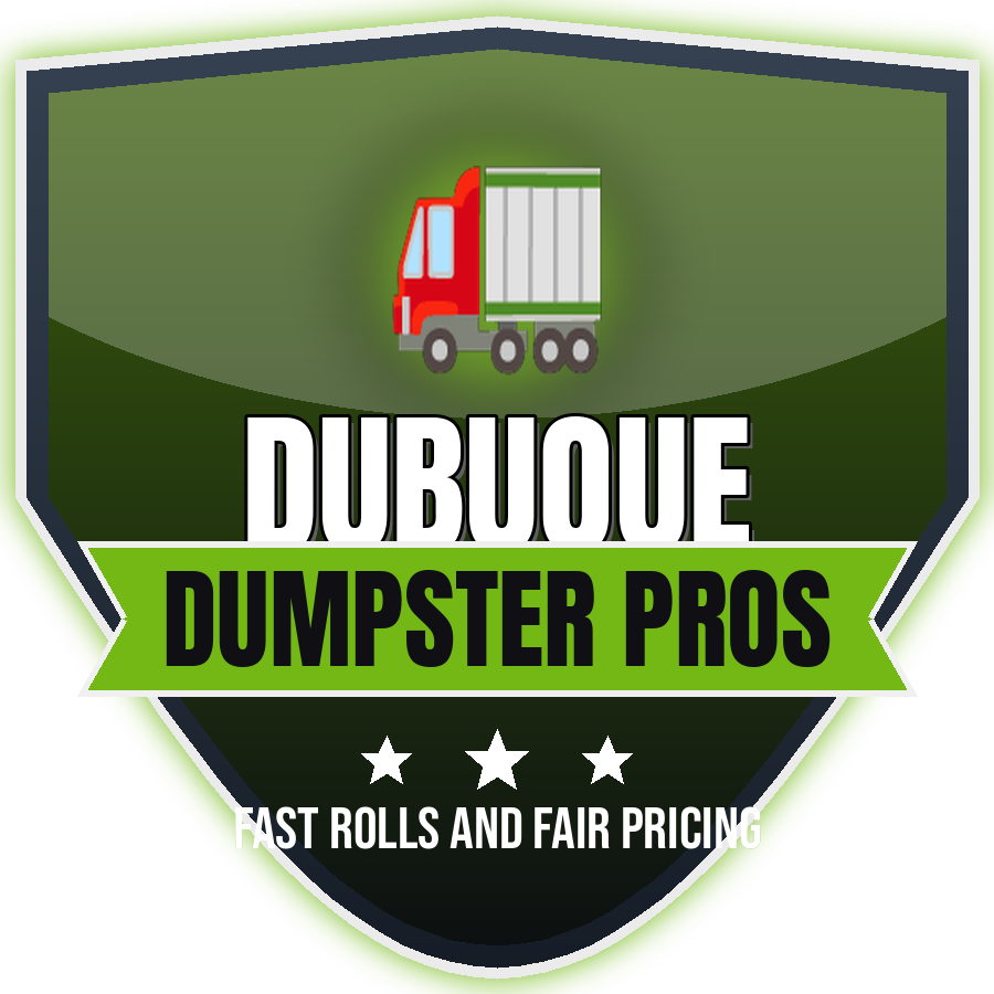 Dubuque Dumpster Pros logo